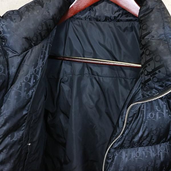 Dior 銀座店 ディオール 美品 総柄 ナイロン ダブルジップ ダウン