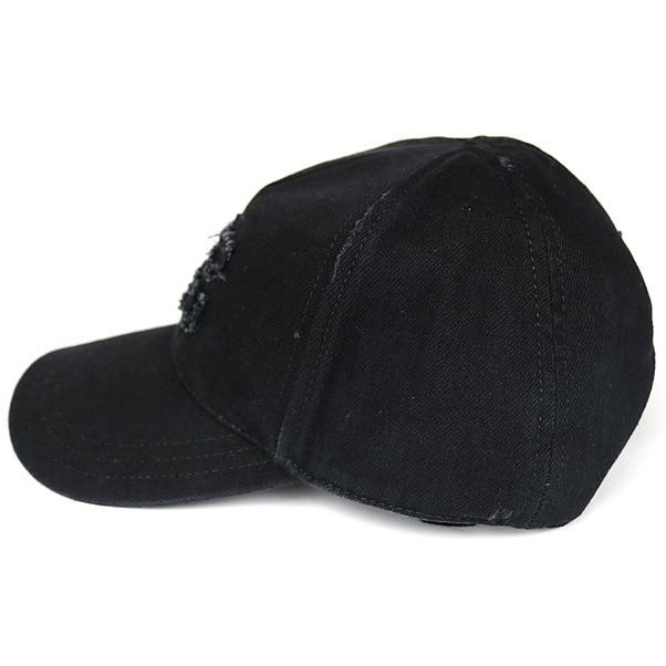 miu miu 黒 ベースボールキャップ タグ付き miumiu 帽子ベロアNERO BIANCO ベースボールキャップ黒