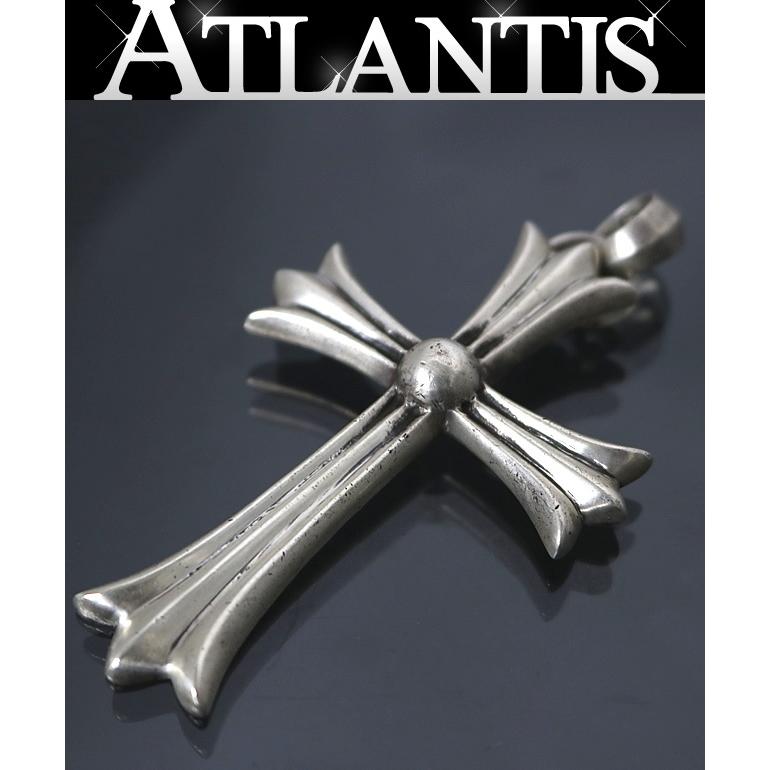 CHROME HERTS シルバークロス ネックレス CHROME HEARTS シルバー クロスモチーフ ネックレス クロム