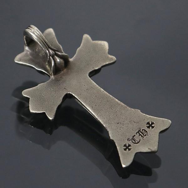 CHROME HEARTS 銀座店 クロムハーツ スモール ダブル CHクロス パヴェ