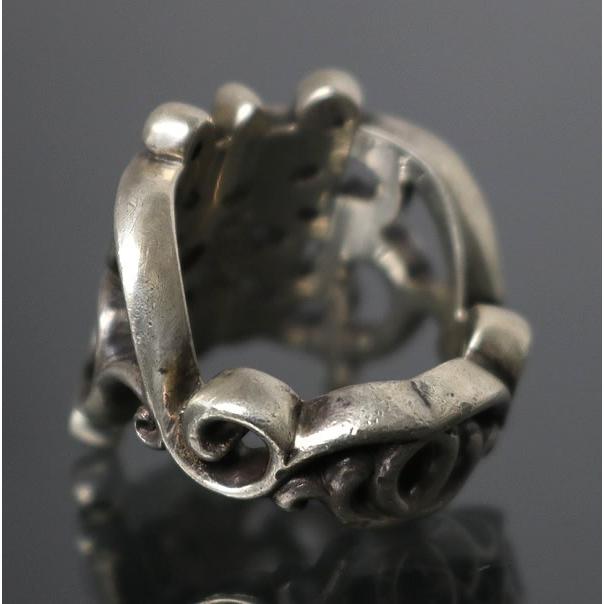 確実純銀本物！シルバー925素材！バタフライチャーム クロムハーツ好きに！ CHROME HEARTS 銀座店 クロムハーツ バタフライ ラップ リング 指輪