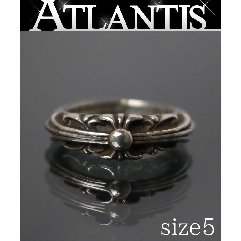 CHROME HEARTS / BABY CLSC FLRL/ベイビークラシックフローラルクロス/SV925/16号/SLV/メンズ// CHROME HEARTS 銀座店 クロムハーツ ベイビークラシック フローラル