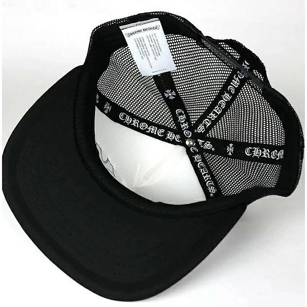 CHROME HEARTS 銀座店 クロムハーツ 新品 SALE オンライン限定 クロスパッチ トラッカーキャップ メンズ SV925 黒/マルチカラー 100697の画像