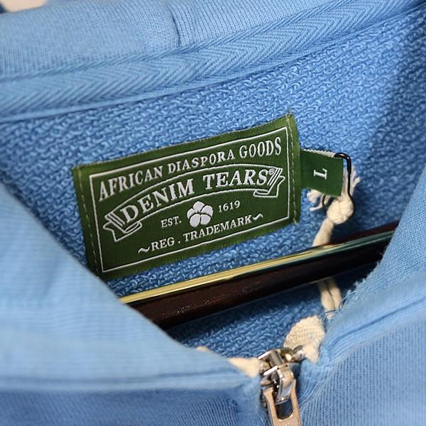 デニムティアーズ フルジップパーカー ブルー US S ブルー（青）系 S Denim Tears(デニムティアーズ) パーカー・フーディ