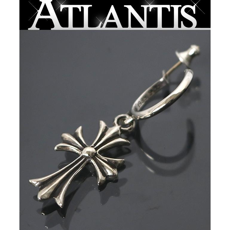 クロムハーツ　タイニー　ピアス　シルバー　クロス クロムハーツ ピアス / 店頭に在庫あり！タイニー CHクロス