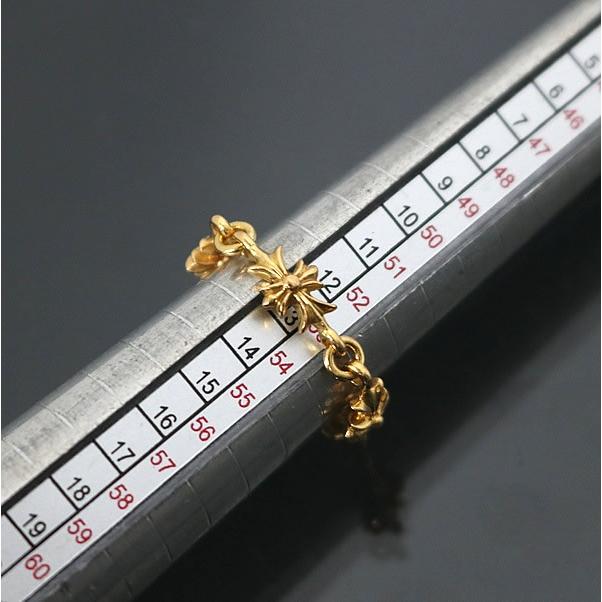 CHROME HEARTS 銀座店 クロムハーツ 22K タイニーE CHプラス リング