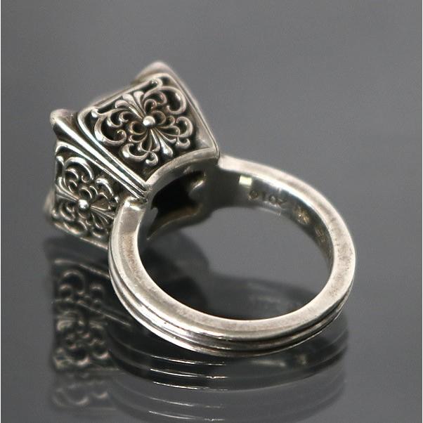 クロムハーツシルバーリング CHROME HEARTS 銀座店 クロムハーツ ダガー ハートリング 指輪 メンズ