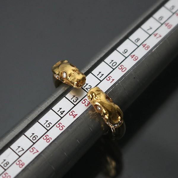 CHROME HEARTS 銀座店 クロムハーツ 22K ダブルドッグ ダイヤ リング