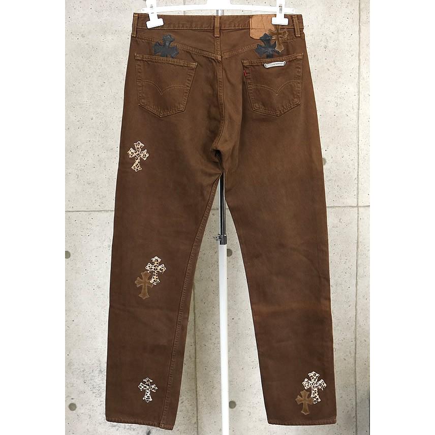 CHROME HEARTS 銀座店 クロムハーツ 新品 リーバイス501 クロスパッチ