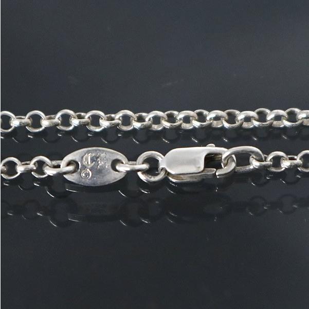 クロムハーツロールチェーン925 クロムハーツ ロールチェーン18インチ クロムハーツネックレスロール