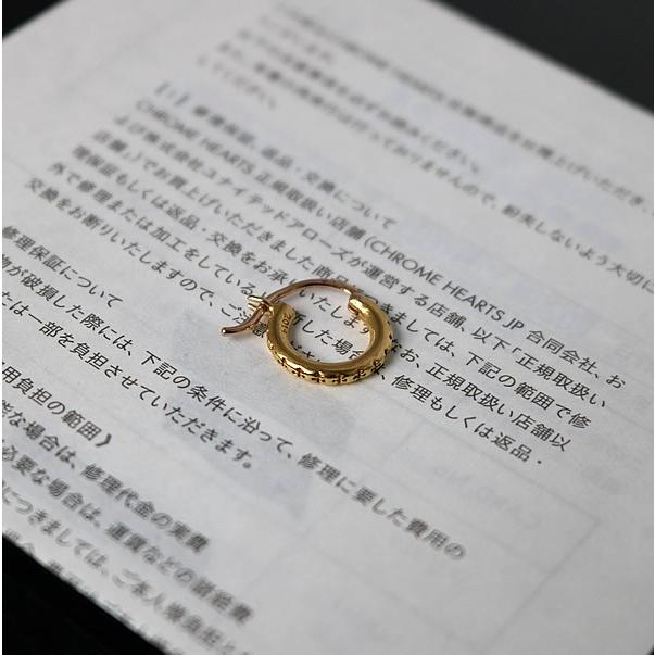CHROME HEARTS 銀座店 クロムハーツ インボイス付き 22K SML TFL