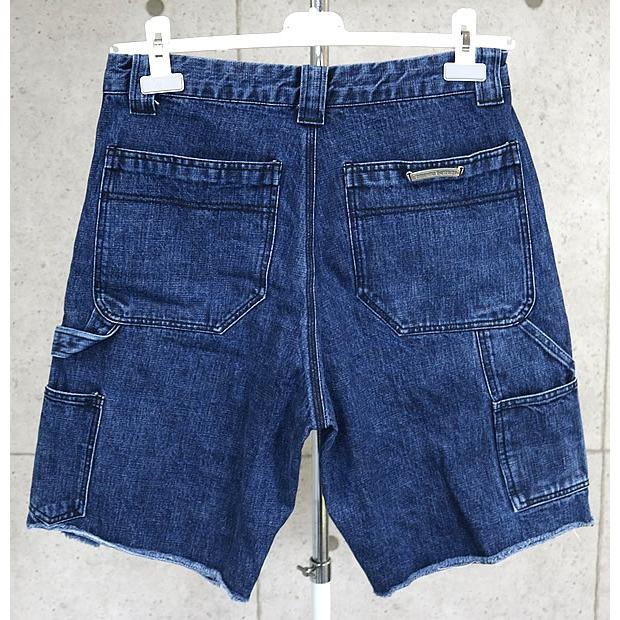 ロエベ LOEWE ショートパンツ ハーフパンツ コットン L 紺 ネイビー  