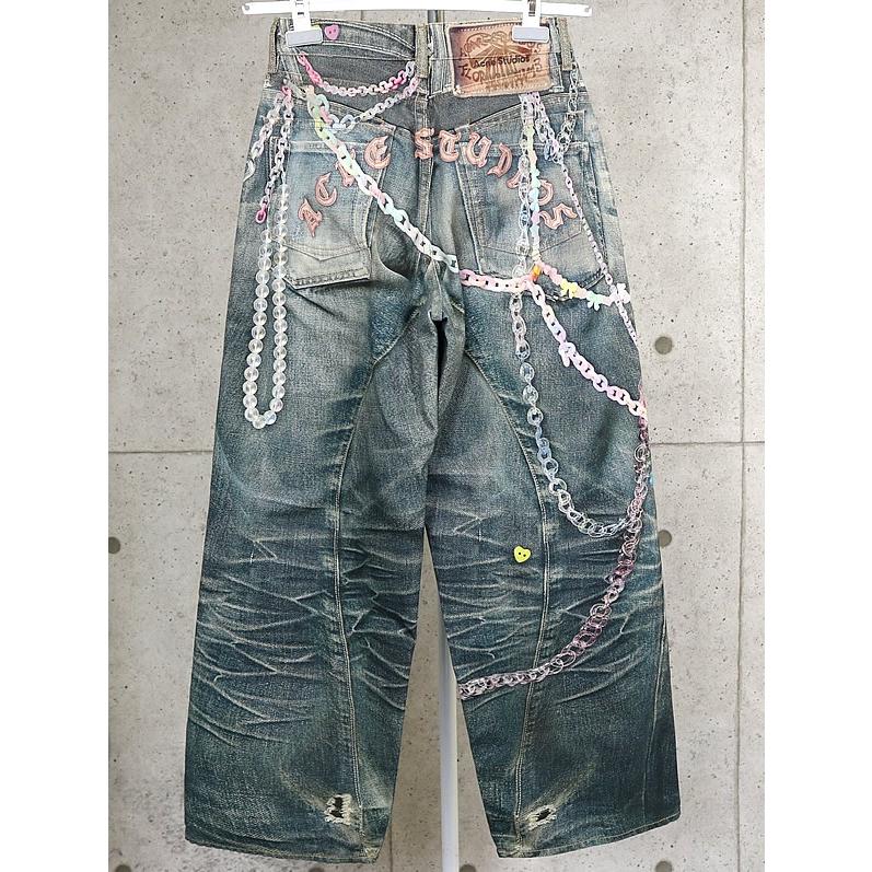 Acne Studios 銀座店 アクネ ストゥディオズ プリント加工 ジーンズ