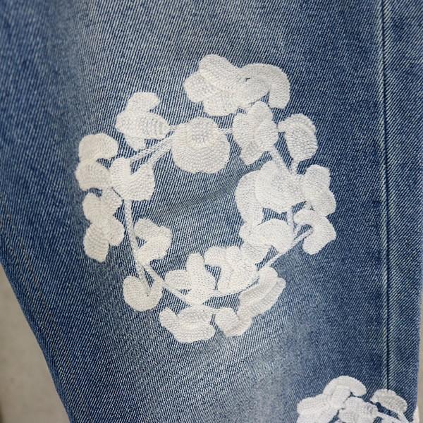 Denim Tears 銀座店 デニムティアーズ リーバイス 501 刺繍 フラワー
