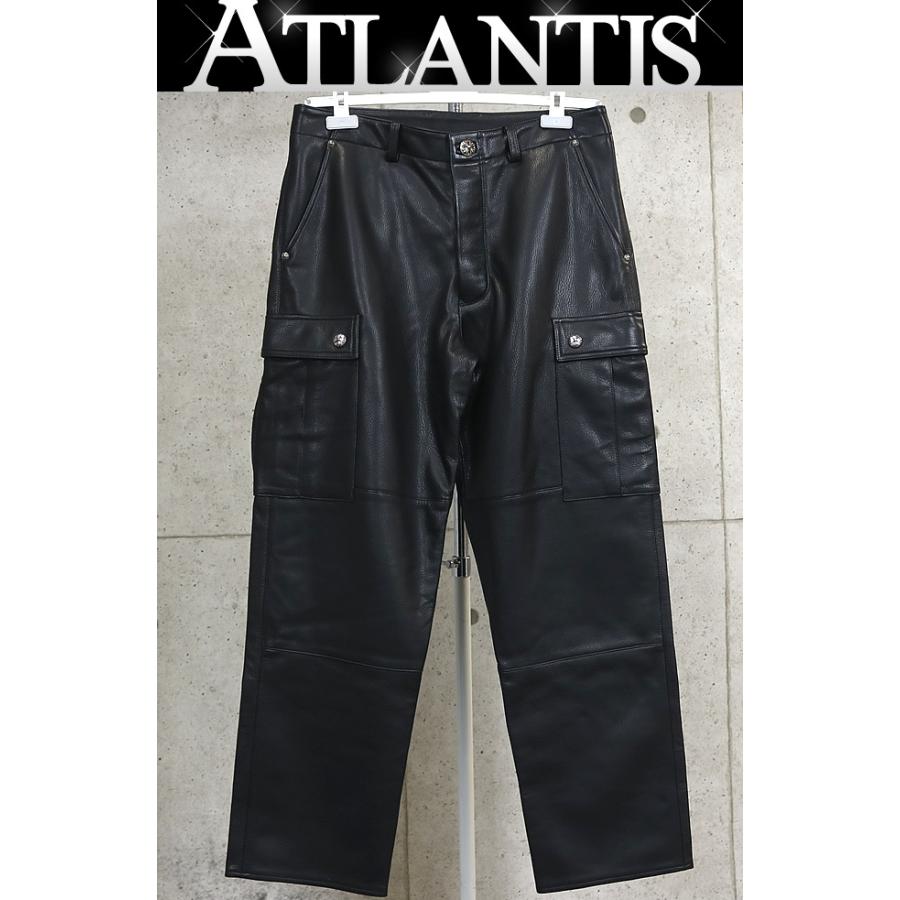 CHROME HEARTS 銀座店 クロムハーツ 新品 DEVIL DOG レザーカーゴ