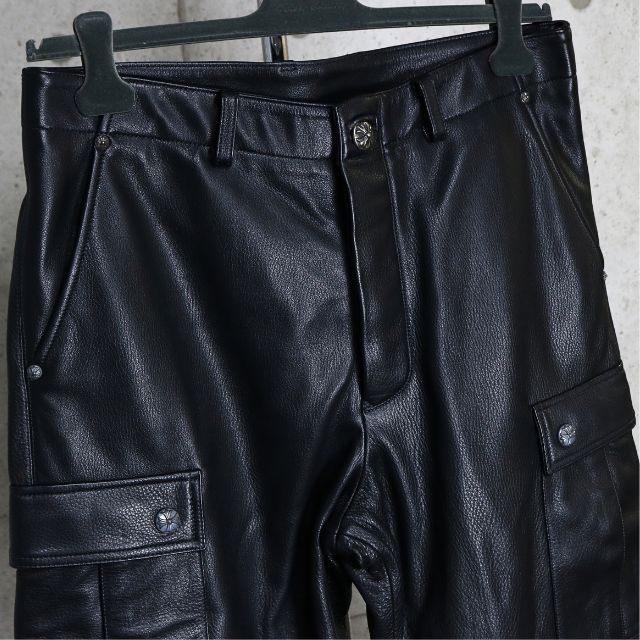 CHROME HEARTS 銀座店 クロムハーツ 新品 DEVIL DOG レザー カーゴ