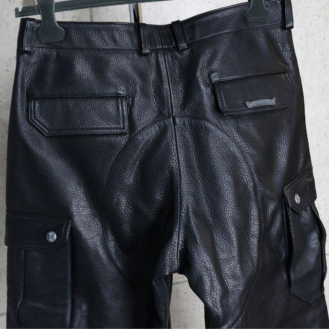 CHROME HEARTS 銀座店 クロムハーツ 新品 DEVIL DOG レザー カーゴ