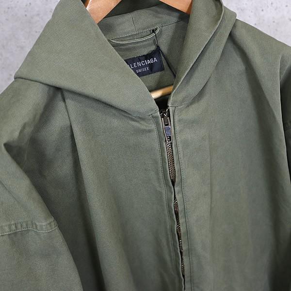 BALENCIAGA 銀座店 バレンシアガ 美品 2024 ジップ フーデッド コート