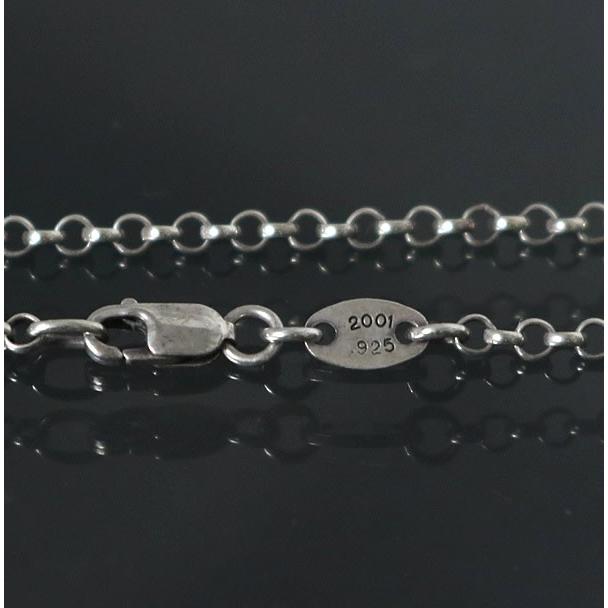 クロムハーツ　925 シルバー ネックレス クロムハーツペーパーチェーンネックレス 24インチ（約61cm）|クロム