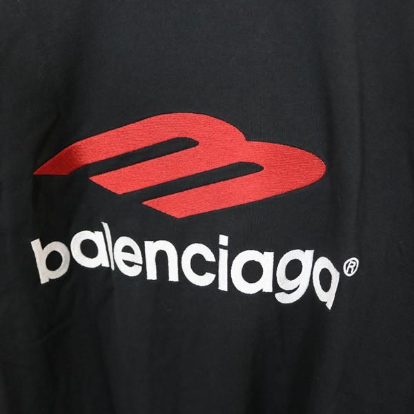 BALENCIAGA バレンシアガ  ロゴ　ロンT BALENCIAGA（バレンシアガ） 長袖 トップス Tシャツ ロンT ロゴ