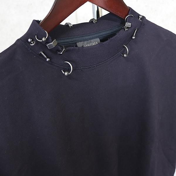BALENCIAGA 銀座店 バレンシアガ BBロゴ ポロシャツ 半袖 メンズ size:Ｌ 黒 101072 33594689_64447675_1000.jpg