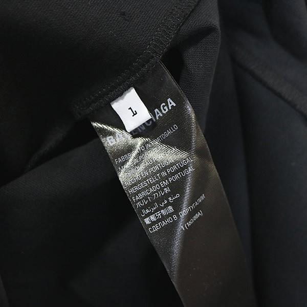 BALENCIAGA 銀座店 バレンシアガ ピアス Tシャツ 半袖 メンズ size:L