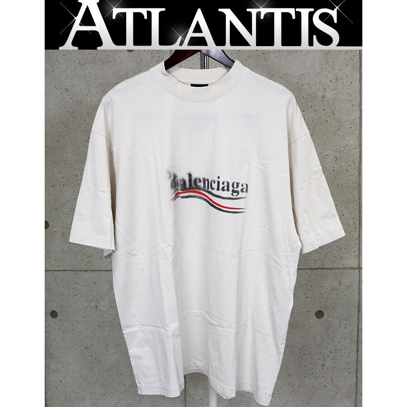 BALENCIAGA 新宿店 バレンシアガ ロゴ Tシャツ 半袖 メンズ size:M