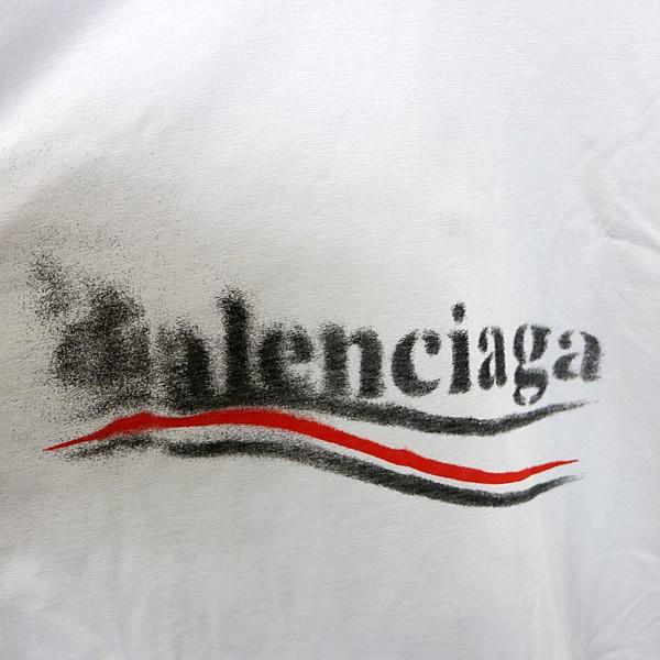 BALENCIAGA 新宿店 バレンシアガ ロゴ Tシャツ 半袖 メンズ size:M