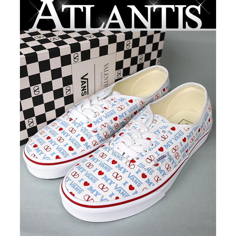VALENTINO 銀座店 ヴァレンティノ 新品 × バンズ VANS 総柄 スニーカー 