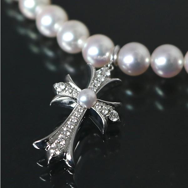 CHROME HEARTS 銀座店 クロムハーツ 未使用 ×ミキモト ダイヤ クロス