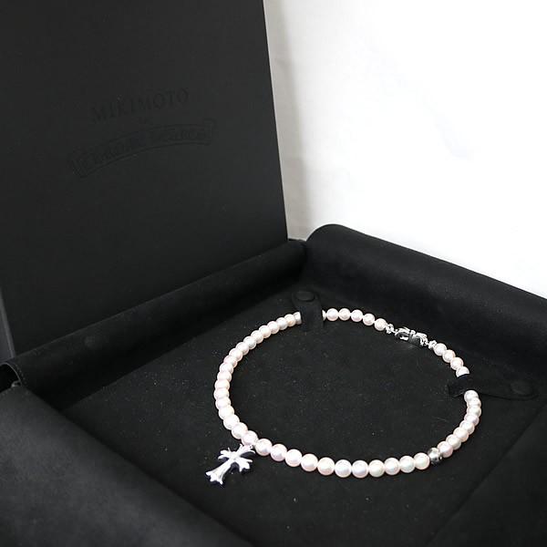 CHROME HEARTS 銀座店 クロムハーツ 未使用 ×ミキモト ダイヤ クロス