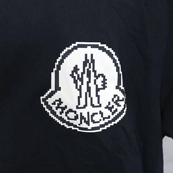 MONCLER 銀座店 モンクレール ピクセルロゴ Tシャツ 半袖 メンズ size