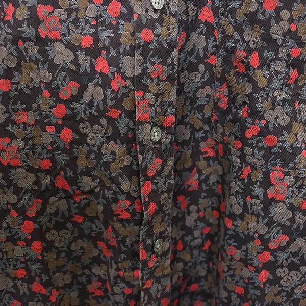 Louis Vuitton 銀座店 ルイヴィトン 花柄 長袖シャツ メンズ size:XL 