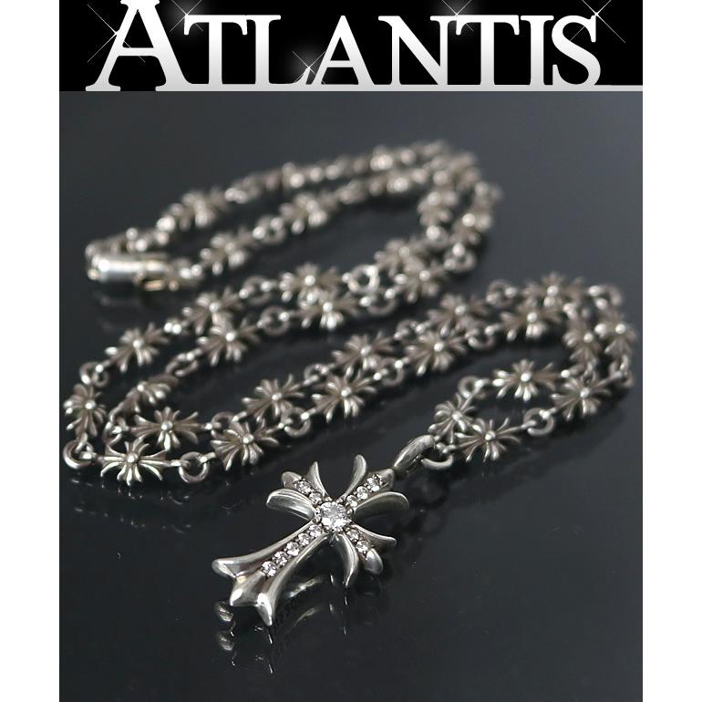 限定価格！現品のみ！ タイニーファットパヴェダイヤ CHROME HEARTS 銀座店 クロムハーツ タイニーファットクロス パヴェ