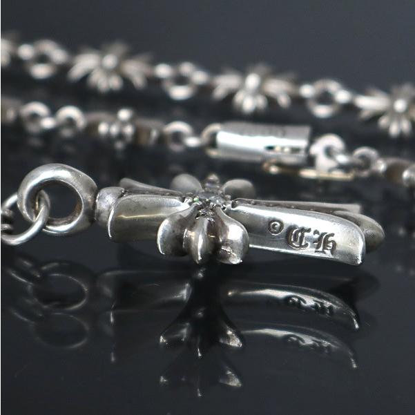 【※最終値下げ】確定本物クロムハーツタイニーファットクロス22k＋シルバー CHROME HEARTS 銀座店 クロムハーツ 新品 22K タイニーファットクロス