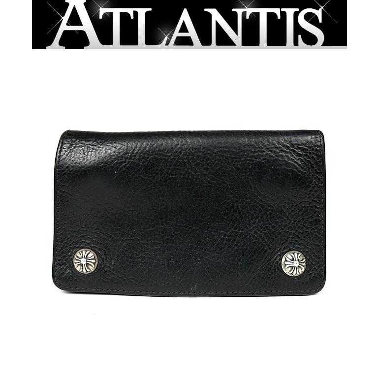 CHROME HEARTS 新宿店 クロムハーツ 1ZIP ウォレット クロスボタン 二