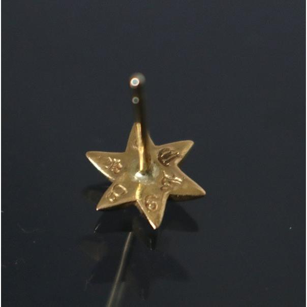 CHROME HEARTS 銀座店 クロムハーツ 22K 6Pスター スタッド ピアス