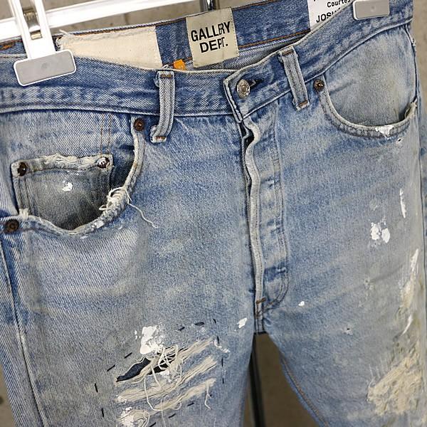 Gallery Dept 銀座店 ギャラリーデプト ダメージ加工 デニムパンツ