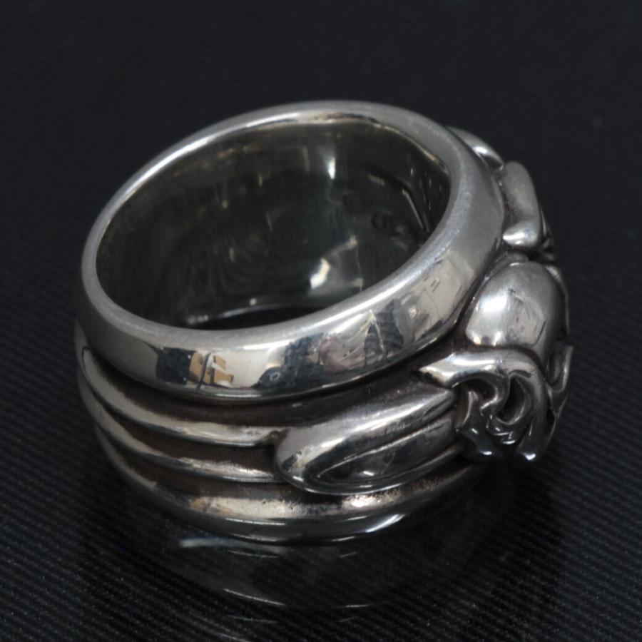 クロムハーツ指輪 CHROME HEARTS 銀座店 クロムハーツ ダガー ハートリング 指輪 メンズ