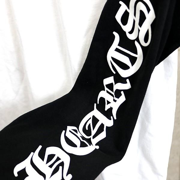 CHROME HEARTS ラグランロンT　 ホワイト/ブラック クロムハーツラグランロンT ホワイト/ブラック
