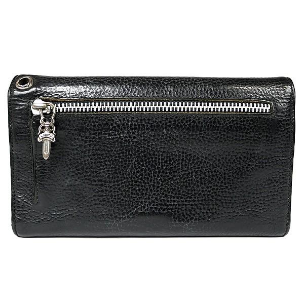 CHROME HEARTS 銀座店 クロムハーツ ウェーブ ウォレット クロスボタン