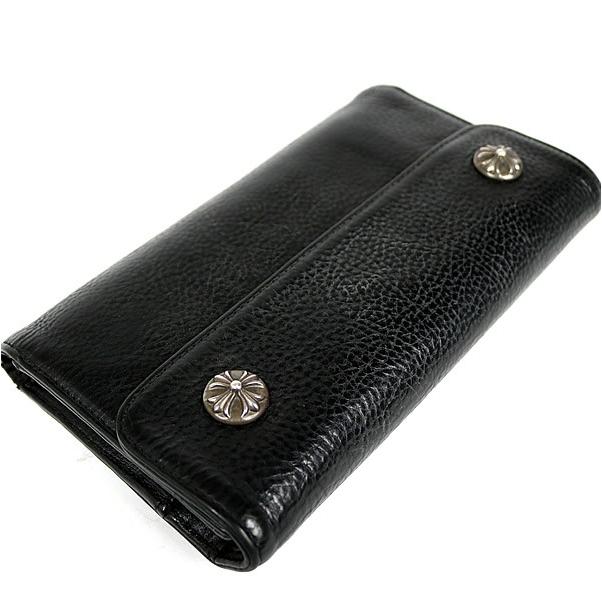CHROME HEARTS 銀座店 クロムハーツ ウェーブ ウォレット クロスボタン