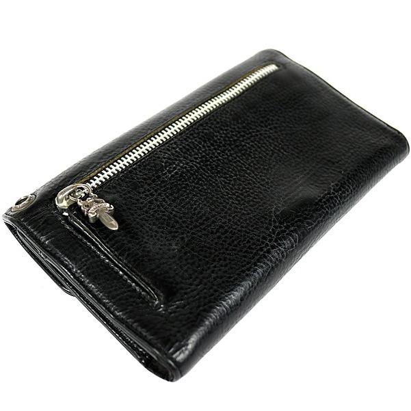 CHROME HEARTS 銀座店 クロムハーツ ウェーブ ウォレット クロスボタン