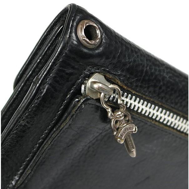 CHROME HEARTS 銀座店 クロムハーツ ウェーブ ウォレット クロスボタン