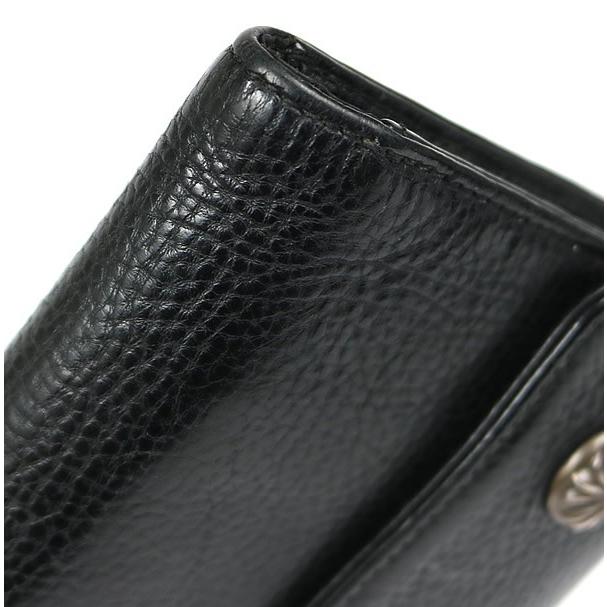 CHROME HEARTS 銀座店 クロムハーツ ウェーブ ウォレット クロスボタン