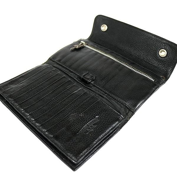 CHROME HEARTS 銀座店 クロムハーツ ウェーブ ウォレット クロスボタン