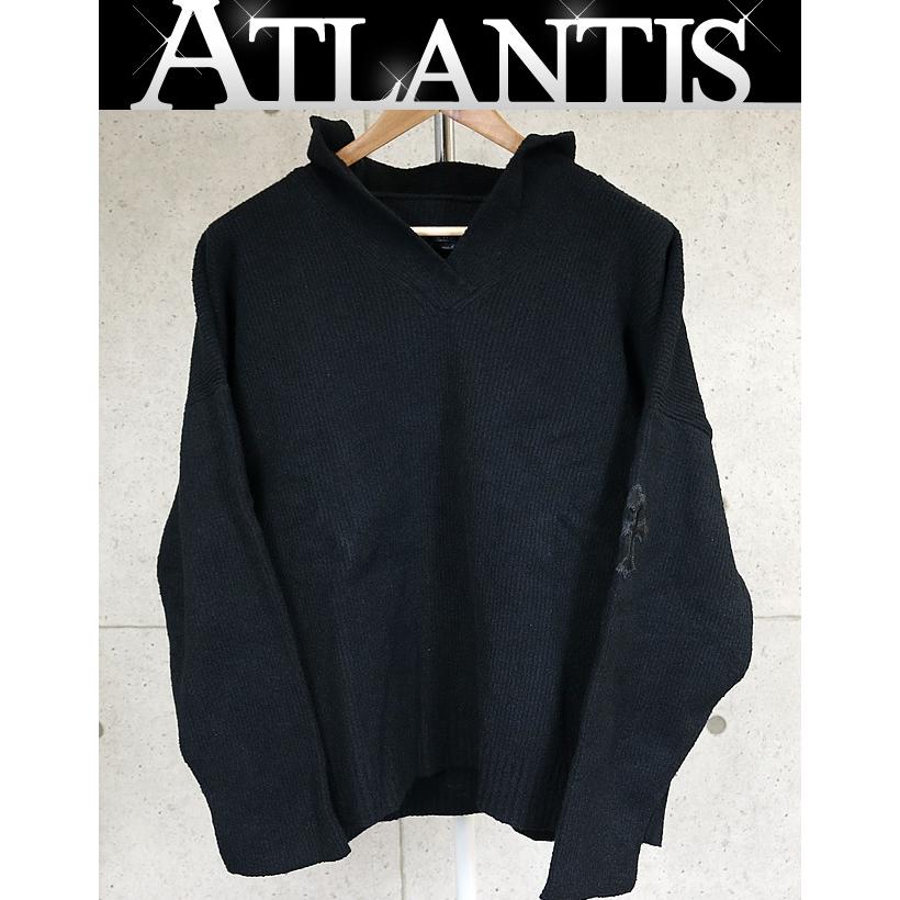 CHROME HEARTS 銀座店 クロムハーツ 新品 ハラコクロスパッチ パーカー