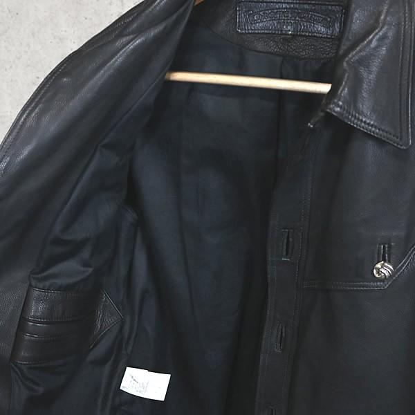 CHROME HEARTS 銀座店 クロムハーツ 現行型 クロウボタン レザー