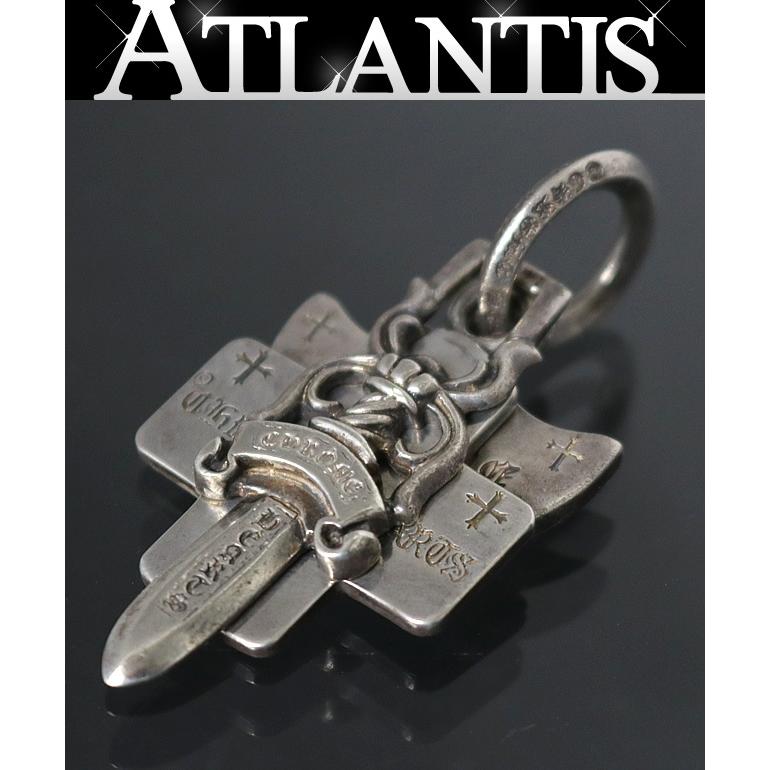 CHROME HEARTS 銀座店 Oリング スリートリンケッツ ペンダント メンズ