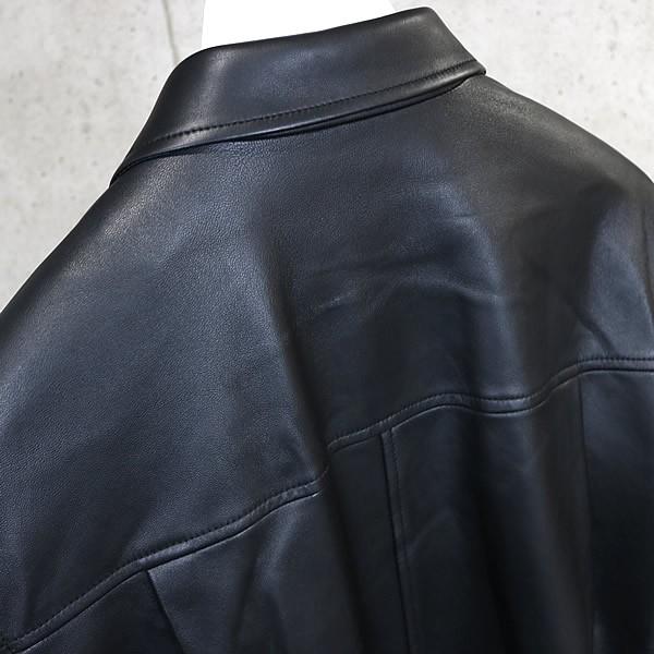 LOEWE 銀座店 ロエベ 未使用 ナパラム レザー ジャケット 25AW size:50